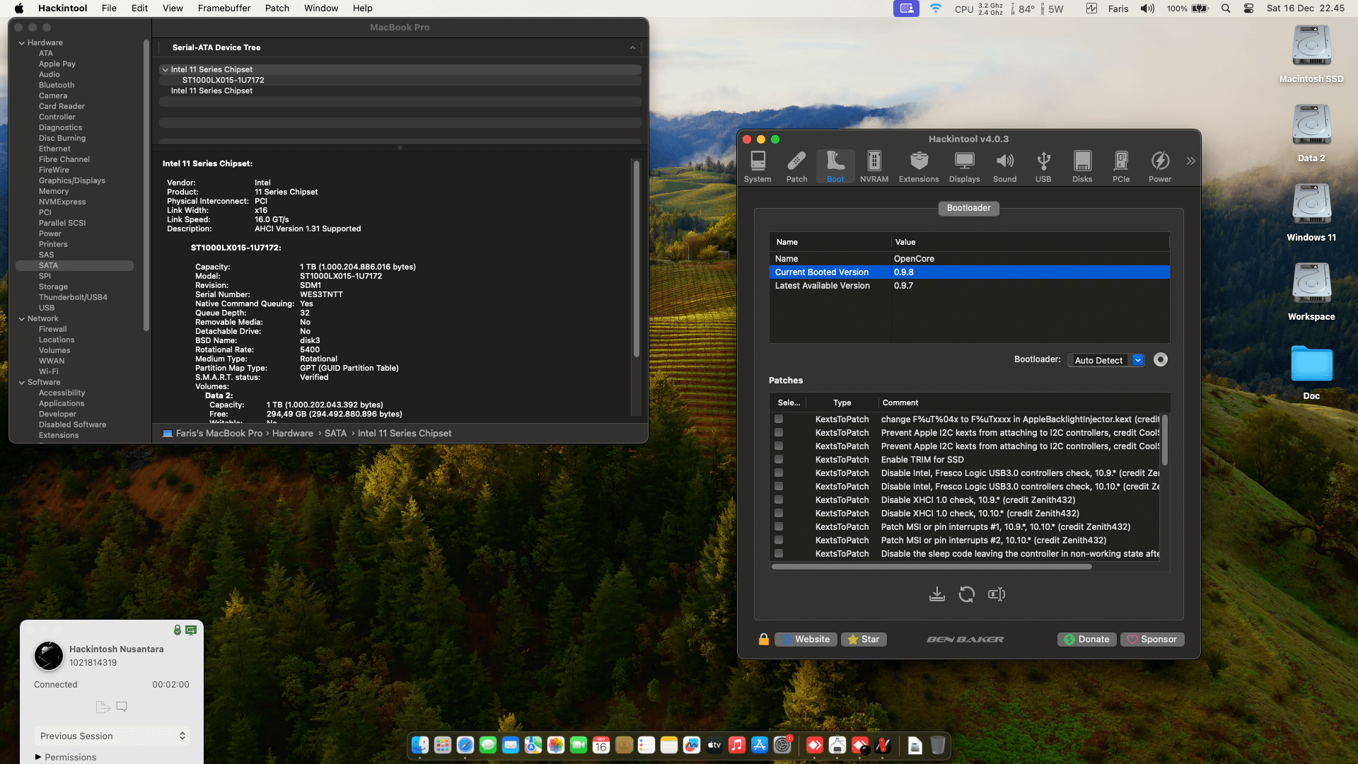 Asus TUF A15 FX506IU R766B7T [AMD Ryzen 7 4800H + Radeon RX Vega 7 + I2C]   OpenCore 1